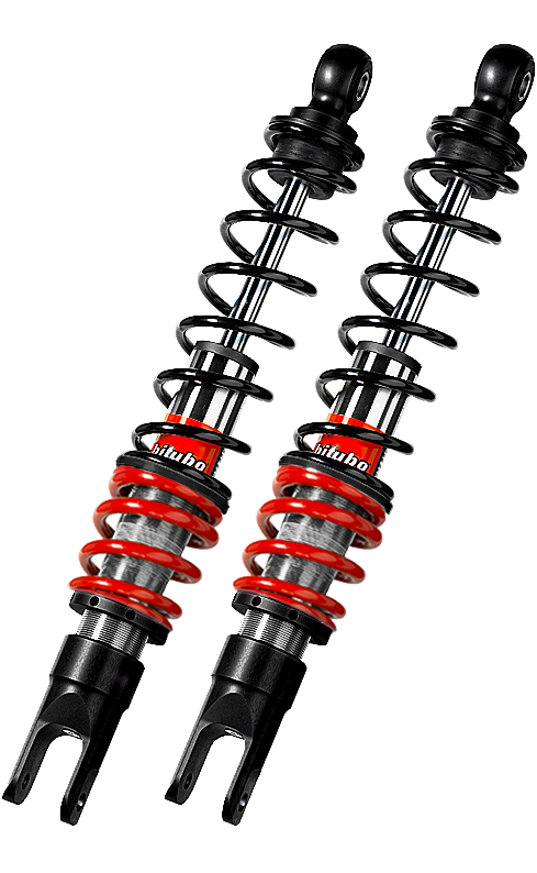 YGB Twin-Shocks (Rear Mounting) and YRB Shocks (Front End) by YXB